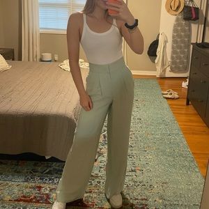 Zara wide leg pants